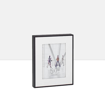 product image for boulevard black veneer matte frame in 5x7 design by torre tagus 1 26