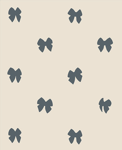 product image for Bowie Wallpaper in Bleu design by Cavern Home 90
