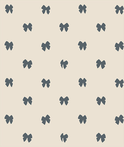 product image for Bowie Wallpaper in Bleu design by Cavern Home 84