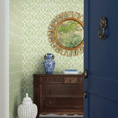 product image for Boxwood Garden Wallpaper in Light Green from the Grandmillennial Collection by York Wallcoverings 57