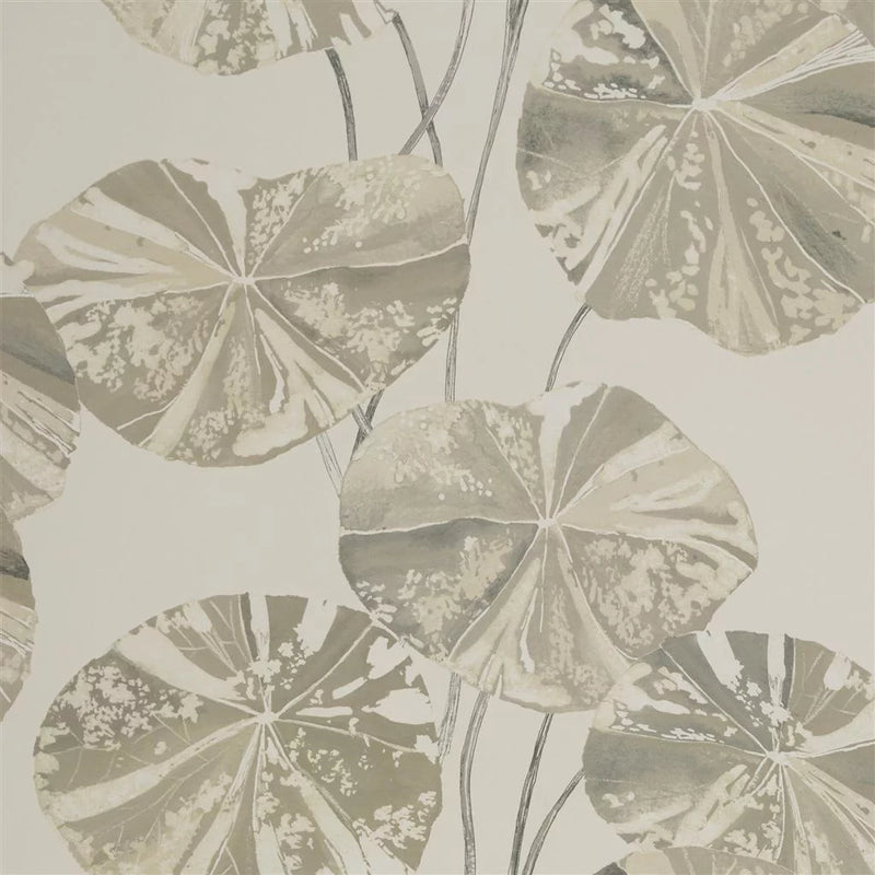 media image for Brahmi Wallpaper in Oyster from the Zardozi Collection by Designers Guild 211