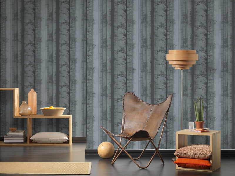 media image for Branches Wallpaper in Grey design by BD Wall 237