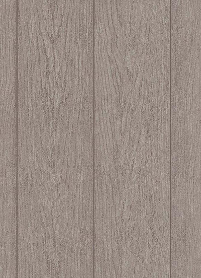 product image of Brennan Faux Wood Wallpaper in Brown design by BD Wall 55