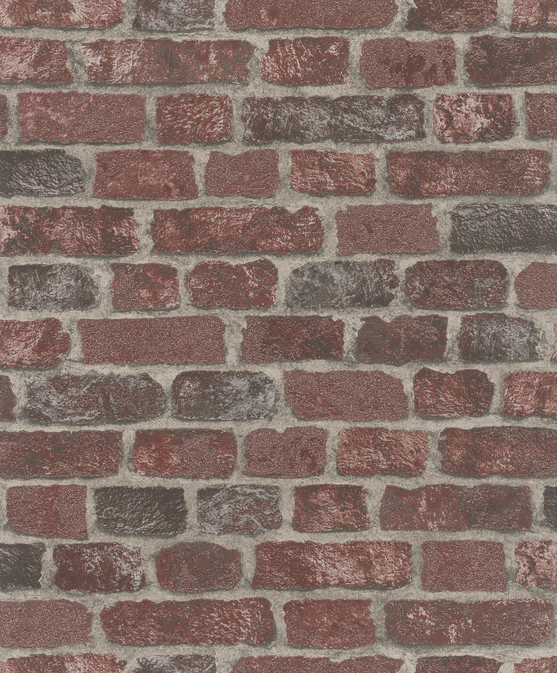 media image for Brick Wall Granulate 58408 Wallpaper by BD Wall 289