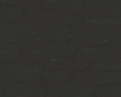 product image for Brick Wallpaper in Black design by BD Wall 73