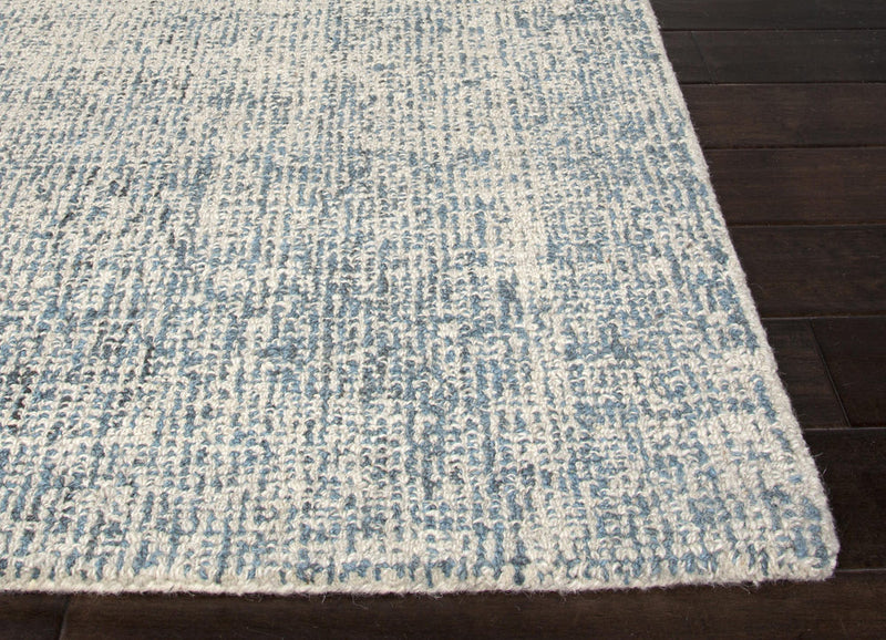 media image for Britta Collection 100% Wool Area Rug in White Ice & Blue Print by Jaipur 296
