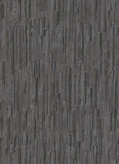 product image of Brooke Faux Bark Wallpaper in Black design by BD Wall 543