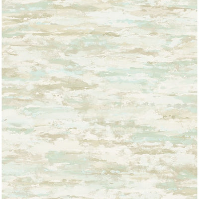 product image of Brushstrokes Wallpaper in Green, Tan, and Ivory from the French Impressionist Collection by Seabrook Wallcoverings 544