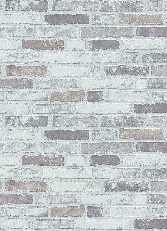 media image for Bryce Faux Brick Wallpaper in Grey design by BD Wall 20