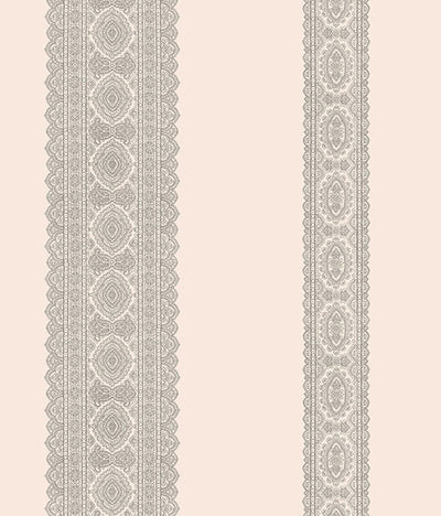 product image of Brynn Grey Paisley Stripe Wallpaper from the Kismet Collection by Brewster Home Fashions 560