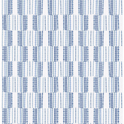 product image of Burgen Geometric Linen Wallpaper in Blue from the Bluebell Collection by Brewster Home Fashions 589