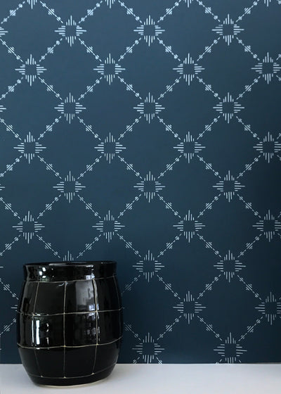 product image for Burst Wallpaper in Eclipse design by Cavern Home 19