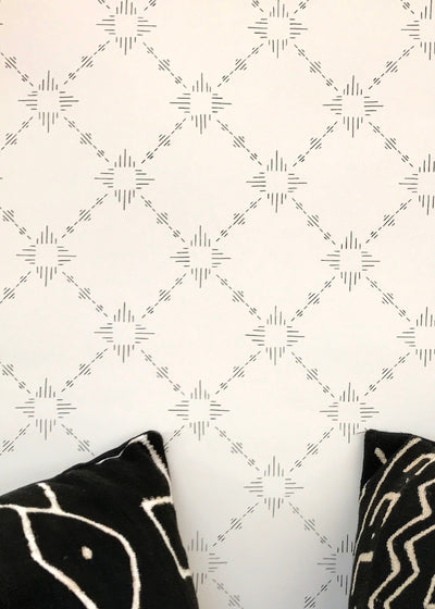 product image of Burst Wallpaper in Hickory design by Cavern Home 550