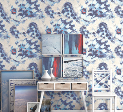 product image for Butterfly Wallpaper from the Aerial Collection by Mayflower Wallpaper 85