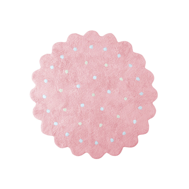media image for little biscuit rug in pink design by lorena canals 1 231