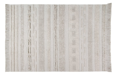 product image for air washable rug in natural in multiple sizes design by lorena canals 21 75