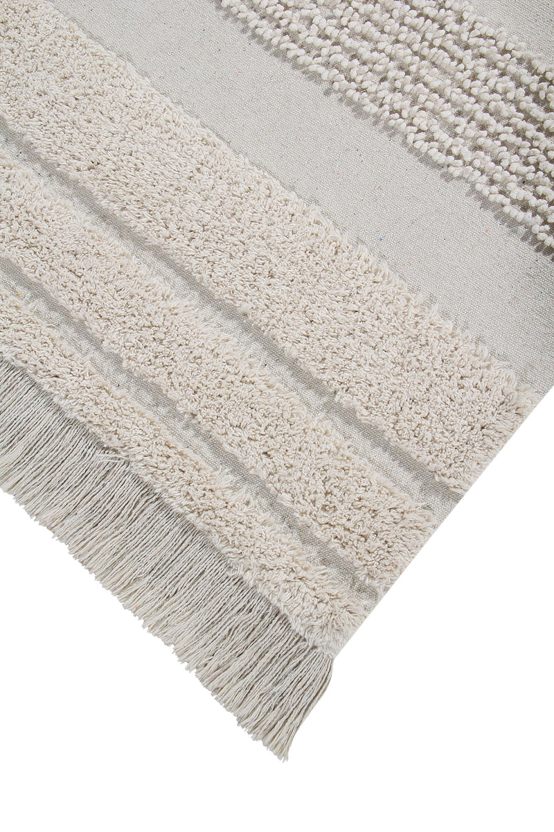 media image for air washable rug in natural in multiple sizes design by lorena canals 2 211
