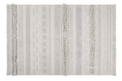product image for air washable rug in natural in multiple sizes design by lorena canals 10 47