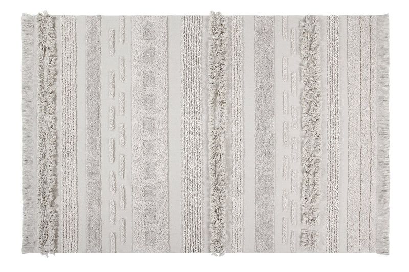 media image for air washable rug in natural in multiple sizes design by lorena canals 10 277
