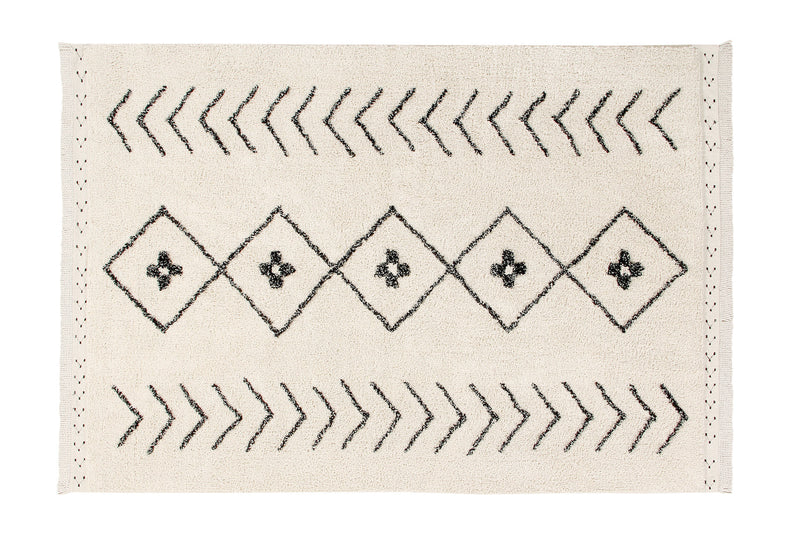 media image for bereber rug in rhombs design by lorena canals 1 257