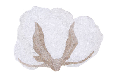 product image for cotton flower washable rug design by lorena canals 1 39