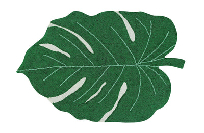 product image for monstera leaf rug design by lorena canals 1 10