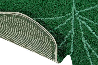 product image for monstera leaf rug design by lorena canals 2 9