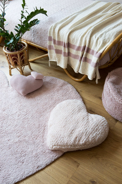 product image for fluffy love rug in nude design by lorena canals 6 6
