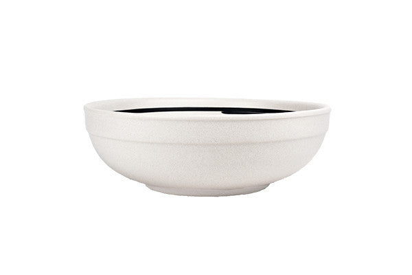 media image for Salamanca Serving Bowl in Black & White Stripe design by Canvas 268