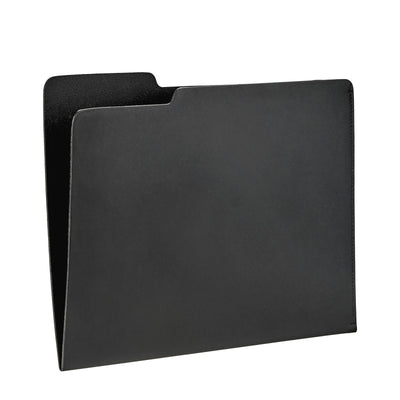 product image for Carlo File Folder Black Leather by Graphic Image 75