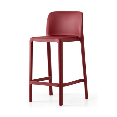 bayo oxide red polypropylene counter stool by connubia cb198400003l0000000000a 1 for collection image 95