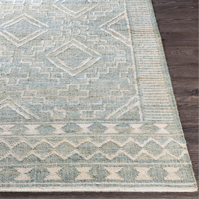 media image for Cadence CEC-2302 Hand Woven Rug in Sage & Cream by Surya 213