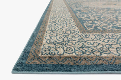 product image for Century Rug in Blue & Sand design by Loloi 68
