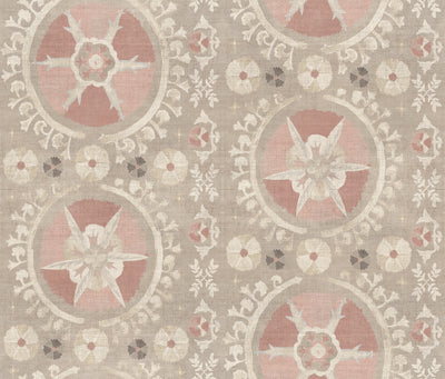 product image for Fleurus Wallpaper in Light Pink by Christiane Lemieux for York Wallcoverings 24