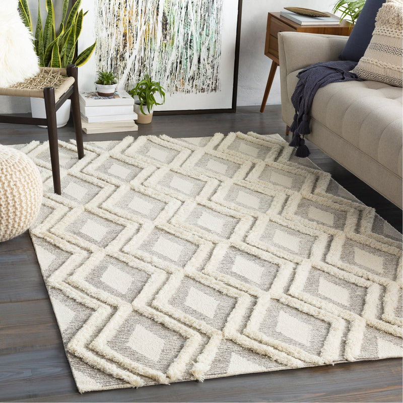 media image for Cherokee CHK-2305 Hand Tufted Rug in Camel & Cream by Surya 271