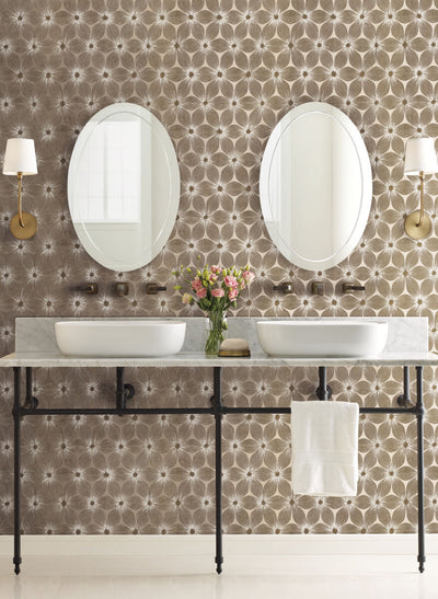 product image for Everlasting Beige/Gold Wallpaper from the Modern Artisan II Collection by Candice Olson 21