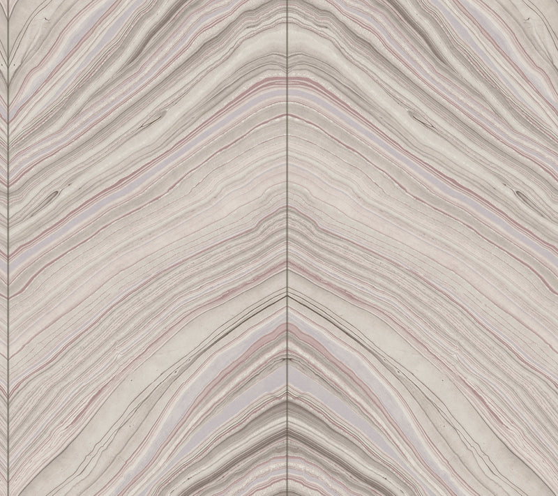 media image for Onyx Strata Pink/Purple Wallpaper from the Modern Artisan II Collection by Candice Olson 21