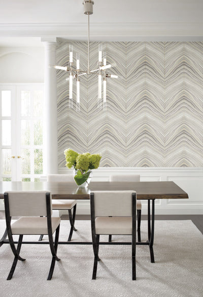 product image for Onyx Strata Beige Wallpaper from the Modern Artisan II Collection by Candice Olson 91