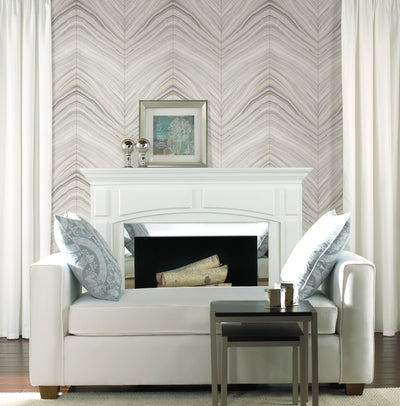 product image for Onyx Strata Beige Wallpaper from the Modern Artisan II Collection by Candice Olson 74