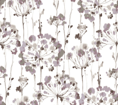 product image of Flourish Purple Wallpaper from the Modern Artisan II Collection by Candice Olson 531