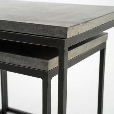 product image for harlow nesting end tables in gunmetal 5 7