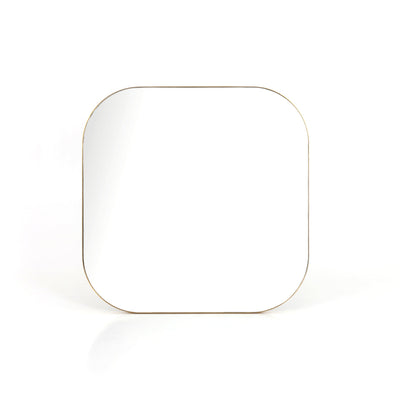 product image for Bellvue Square Mirror In Brass 27