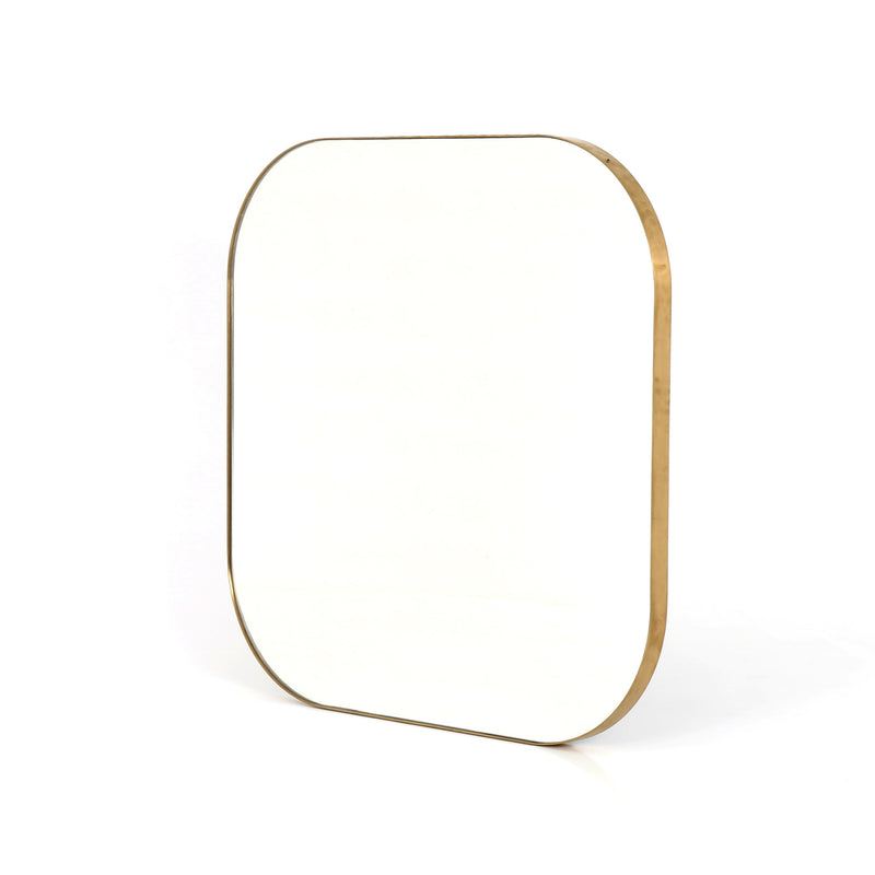 media image for Bellvue Square Mirror In Brass 277