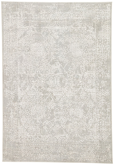 product image of Lianna Abstract Gray & White Area Rug design by Jaipur Living 534