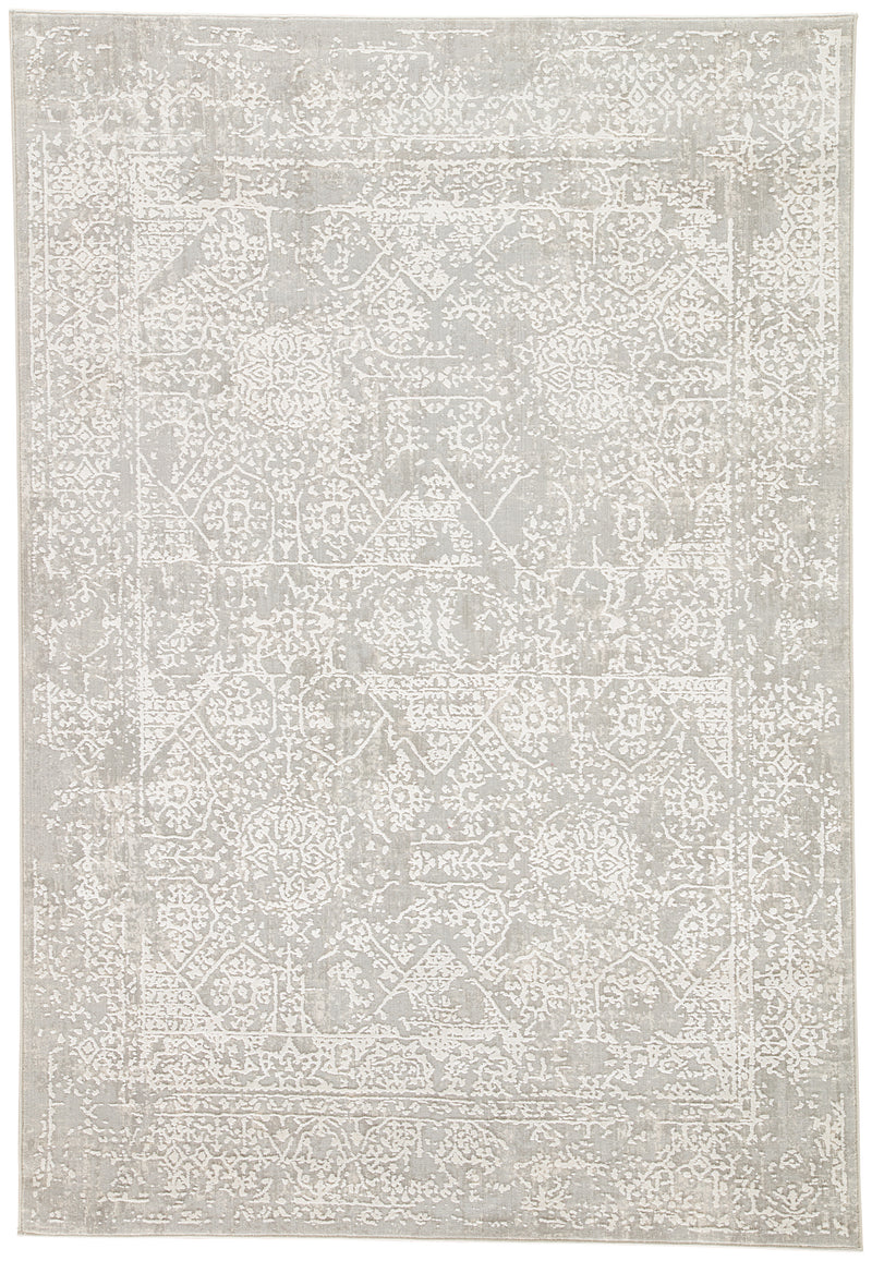media image for Lianna Abstract Gray & White Area Rug design by Jaipur Living 27