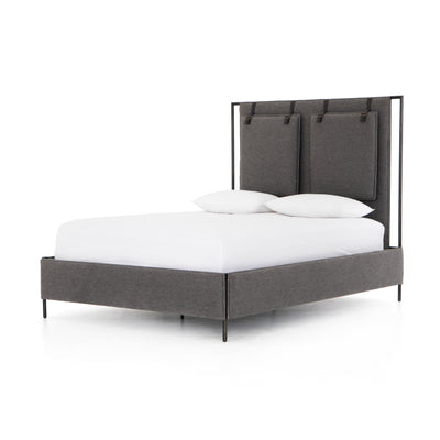 product image of Leigh Upholstered Bed In San Remo Ash 510