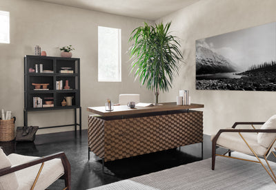 product image for Spencer Curio Cabinet In Drifted Black 18