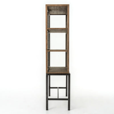 product image for Spencer Curio Cabinet In Drifted Oak 42