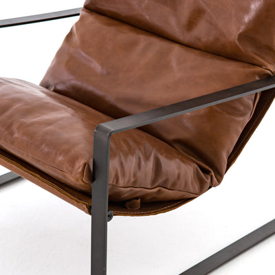 product image for Emmett Sling Chair In Dakota Tobacco 45
