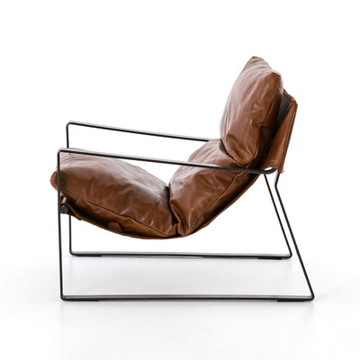 product image for Emmett Sling Chair In Dakota Tobacco 92